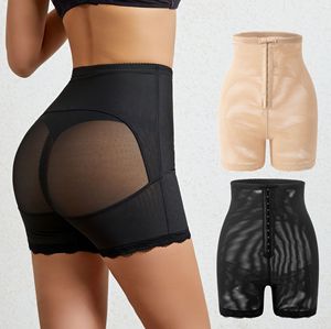 Braguitas Moldeadoras de Cintura Alta para Mujer, Antibacterianas, Finas, con Cierre Frontal de Gancho y <span class=keywords><strong>Ojo</strong></span>, Diseño que Deja Ver la Zona <span class=keywords><strong>del</strong></span> Glúteo - Product Image 1