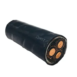 (High) 저 (voltage 11 kv YJV22 120mm2 XLPE insulated 알루미늄 도전 체 (3 core PVC sheated 힘 cable