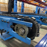 Machine de formage à froid de tôles trapézoïdales à double couche personnalisée avec système de cisaillement indépendant et de superposition automatique