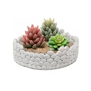 Libélula de seta de resina con efecto de cemento blanco para jardín, para exteriores, decoración de jardín con flores - Product Image 6