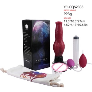 ของเล่นทางเพศสำหรับผู้หญิง YOCY Dog แบบเป่าลมได้ พร้อมหัวฉีดน้ำ ทำจากซิลิโคนคุณภาพสูง ใช้สำหรับกระตุ้นช่องคลอดและทวารหนัก - Product Image 2