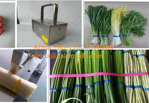 Meilleur prix OPP ruban <span class=keywords><strong>l</strong></span>égume petit carton baguage cercleuse saucisse ail mousse fardeleuse - Product Image 5