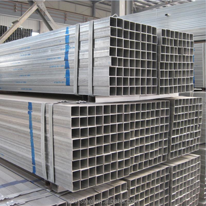 Tubi in Acciaio Quadrati e Rettangolari Q195 Q235 40x40mm ERW Zincati EMT JIS ASTM per Uso Edile Vendita all'Ingrosso - Product Image 3
