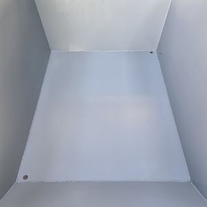 Benne à ordures de recyclage en acier industriel-poubelle de déchets de construction pour l'élimination de chantier - Product Image 6