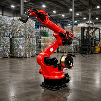 Bras robotisé industriel de soudage à 6 axes de haute précision, charge utile de 6 kg, portée de 2080 mm, pour le soudage MIG MAG