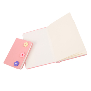Rosa ceramica morbido accessori del fiore carino notebook quaderno di scuola per la ragazza - Product Image 1