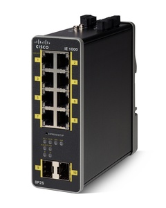 สวิตช์ PoE อุตสาหกรรม IE-1000-8P2S-LM แบบ Layer 2 พร้อมพอร์ตทองแดง 8 FE - Product Image 1