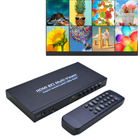 Conmutador HDMI 8x1 Conmutador HDMI Pantalla cuádruple Multivisor HDMI Conmutador sin costuras 4K 1080P con control remoto para TV