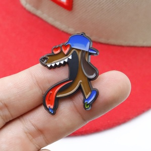 Wholesale <b>Hat</b> Metal Decoration <b>Hat</b> Lapel Pin Factory Custom Creative Cross Enamel Badge Pin - Product Image 6