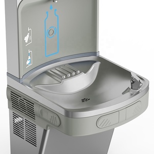 <span class=keywords><strong>Fontaine</strong></span> à <span class=keywords><strong>eau</strong></span> extérieure électrique en acier inoxydable avec support, installation et <span class=keywords><strong>eau</strong></span> <span class=keywords><strong>potable</strong></span> froide pour usage domestique - Product Image 3