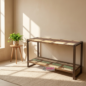 Bancs d'école et de collège en bois de style industriel vintage, bancs de jardin et de parc pour l'extérieur, meubles pour ferme, maison, hôtel - Product Image 1