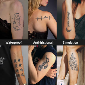 Tatuaje Temporal Semi-Permanente Impermeable y a Prueba de Sudor con Duración de 2 Semanas, Tatuaje Realista Herbal Antifricción para Brazo y <span class=keywords><strong>Pierna</strong></span> - Product Image 2
