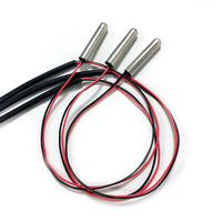 Sensor Suhu NTC 3470K 100KOHM Keramik untuk Stasiun Basis Komunikasi AC