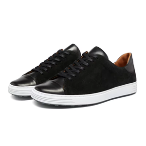 Nueva Llegada Zapatos de Hombre de Alta Calidad Zapatos de Cuero Vacuno de Lujo con Cordones Zapatos Casuales Planos para Hombre - Product Image 1