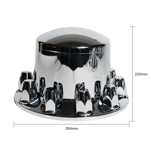 Ninetin truxpro tiêu chuẩn Chrome ABS trục sau bao gồm kit 40 miếng 33mm chủ đề <span class=keywords><strong>Lug</strong></span> Nut bao gồm cho bán Xe Tải Điều Kiện Mới - Product Image 3