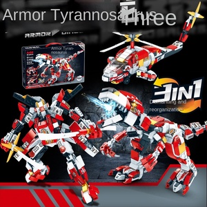 Tương Thích Cho Tàu Sân Bay Trung Quốc Quân Đội Mecha Khối Xây Dựng 40-Mảnh ABS Nhựa Quy Mô 1:1 Trẻ Em Unisex - Product Image 4