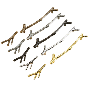Poignées Créatives Multicolores en Zinc Style Vintage Européen/Chinois, Minimalistes et Modernes, pour Tiroirs, Armoires et Meubles - Product Image 1