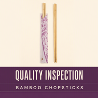 Baguettes en bambou carbonisé avec impression personnalisée et emballage en papier pour les restaurants de sushi, la restauration et les services à emporter