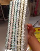 Carnet à spirale en papier épais A5, 120 pages, en stock – Cahier d'exercices pour étudiants, papeterie de bureau, cadeaux, Cahier Scolaire