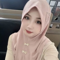 Hijab musulman personnalisé pour femmes, en mousseline double couche à imprimé cœurs, style Arabie Saoudite et Dubaï, foulard islamique turc pour usage quotidien