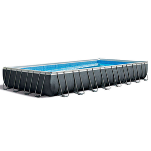 <span class=keywords><strong>Piscina</strong></span> Rectangular Elevada Intex 26378 <span class=keywords><strong>Ultra</strong></span> XTR con Estructura Metálica, 975x488x132cm - Product Image 4