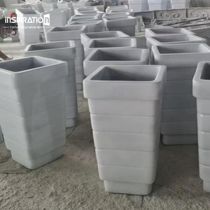 Macetas de Diseño Moderno, Macetas de Fibra de Vidrio para Jardín, para Arquitectura Urbana y Paisajismo - Product Image 6