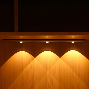 Easy Installation Rechargeable <b>Wireless</b> Smart Sensor Under Cabinet Light LED Night Light Home Decoration Lighting <b>Lamp</b> - Product Image 4