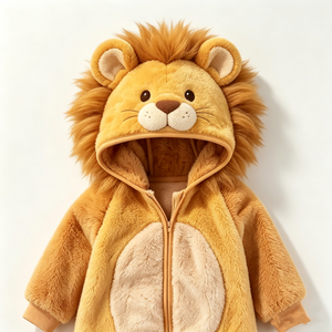 Disfraz de León Personalizado para Bebé, Traje de León para Fotos de Bebés, Regalo de Recién Nacido con Temática de León, Ropa de Invierno para Bebé - Product Image 4