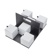 Scatola Regalo Rigida Pieghevole Personalizzata con Manico, Mini Scatole Individuali per Kit PR e Set Regalo Multi-Articolo