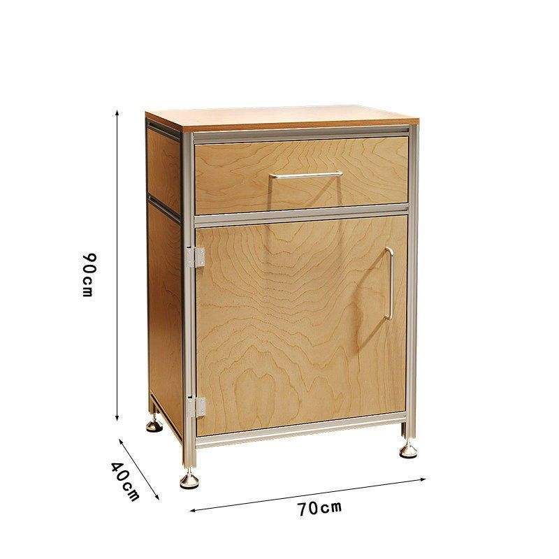 Aluminum birch cabinet-604090