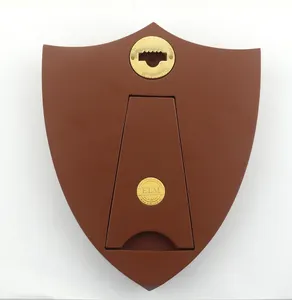 Fabbrica personalizzata in metallo targa in legno Souvenir per regalo di decorazione aziendale