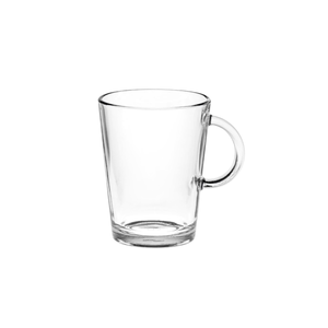 แก้วมัคกระจกนิรภัยมีหูจับ ลายเส้นแข็งแรง ความจุ 38.5 ซล. ใส - Product Image 1