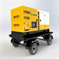 Groupe électrogène diesel Weichai 40 kVA 33 kW, type ouvert silencieux personnalisé XCMG, 50 Hz, 1500 tr/min, contrôleur automatique, garantie 1,5 an
