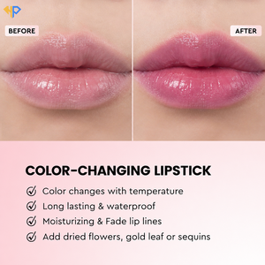 <span class=keywords><strong>Rouge</strong></span> à lèvres hydratant effet gelée florale Marque Blanche OEM, longue tenue, effet magique, gloss à lèvres changeant de couleur, baume à lèvres personnalisé en gros - Product Image 4