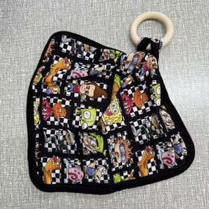 신생아 아기를위한 대나무 사랑 만화 인쇄 RTS 대나무 사랑 아기 대나무 사랑 맞춤 인쇄 아기 사랑 - Product Image 4