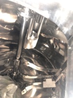 Cuve de mélange sous vide en acier inoxydable avec homogénéisateur pour la fabrication de crèmes, gels et lotions