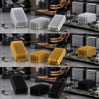 Ventilateur de refroidissement du processeur dissipateur thermique avec boîtier en aluminium haute puissance personnalisé TEC DHL FEDEX ordinateur cuivre article personnalisé broche Surface TNT Air