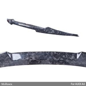 Aileron arrière style M4 en fibre de carbone véritable forgée pour Audi A4/S4 B9 B9.5 2017-2024 - Product Image 4