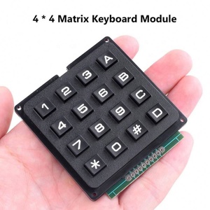 Módulo de Teclado de Matriz 4x4 Económico, 16 Teclas, para Teclado 4x4 Negro - Product Image 4