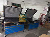 Processeur de plaques flexo LED de type solvant pour plaques flexo avec unité d'exposition, fabrication de haute précision