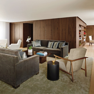 Ensemble de meubles de luxe modernes haut de gamme pour hall d'hôtel et chambre, design artistique, décoration intérieure de chambre d'hôtel boutique premium - Product Image 5