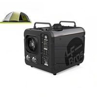 Pemanas Diesel LF Black N2Pro 12V/220V 5KW Pemanas Udara untuk Parkir, Berkemah di Luar Ruangan atau Penggunaan Rumah Tangga