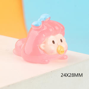 Accessoires en résine de haute qualité, série Nini, fille de fête, bricolage, micro-paysage, époxy, caoutchouc, jouet, ornement, JC F-0724-16 - Product Image 5