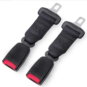 创意黑色汽车安全带夹延长器安全安全带锁扣插头厚插件