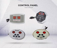 Générateur de vapeur pour sauna portable moderne avec puissance électrique de 3,0 kW et panneau de commande informatisé