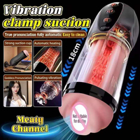 Automatischer Masturbator mit Heizfunktion, Saugmotor, leisem Antrieb und realistischem TPE – Sexspielzeug für Männer
