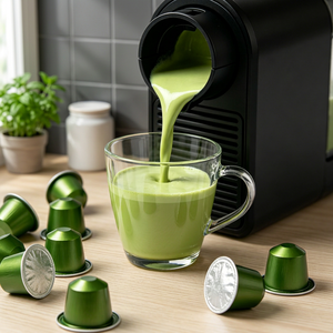 The Destined One - Taza de Té Verde en Polvo, Recipiente Portátil Reutilizable con Tapa para Usar en Movimiento - Product Image 4