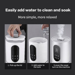 8L công suất lớn Điện Tầng-đứng xi lanh tạo độ ẩm im lặng bơm nhựa thiết kế để sử dụng nhà humidistat độ ẩm - Product Image 2