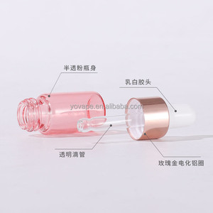 RTS Trong Kho Nhanh Chóng Ship <span class=keywords><strong>Mini</strong></span> Nhỏ 1Ml 2Ml <span class=keywords><strong>3Ml</strong></span> 5Ml Chăm Sóc Da Serum Tinh Dầu Màu Hồng Glass <span class=keywords><strong>Dropper</strong></span> Chai Với Rose Gold Cap - Product Image 3