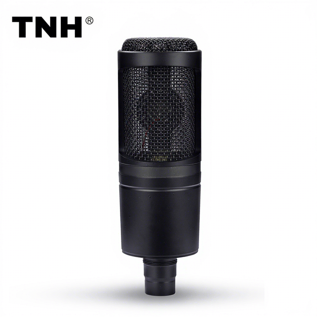 TNH AT2020 at 2020 Professional Wired Condenser Microphone for Recording Studio Equipment Gaming Live Streaming